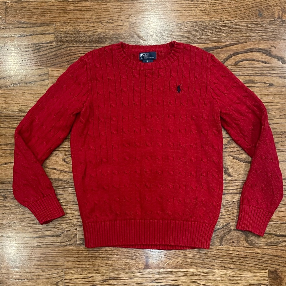 Red Polo by Ralph Lauren boys, youth size medium